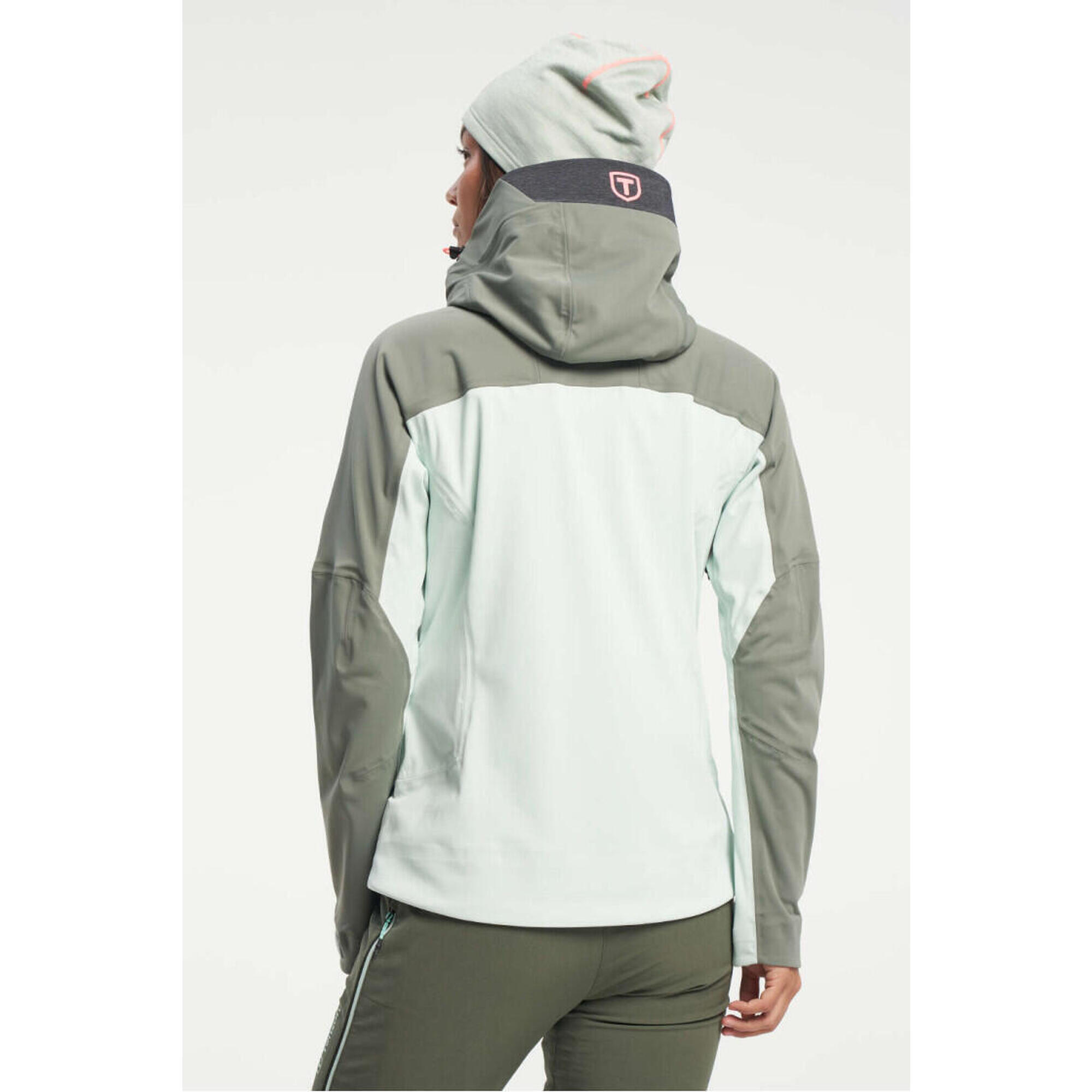 Dámská skialpová bunda TENSON Touring Softshell W světle zelená