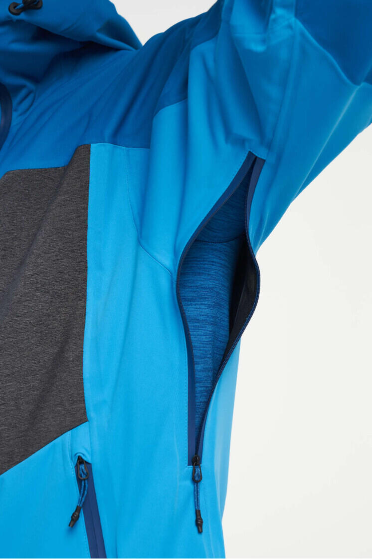Pánská skialpová bunda TENSON Touring Softshell M tyrkysová 4/6