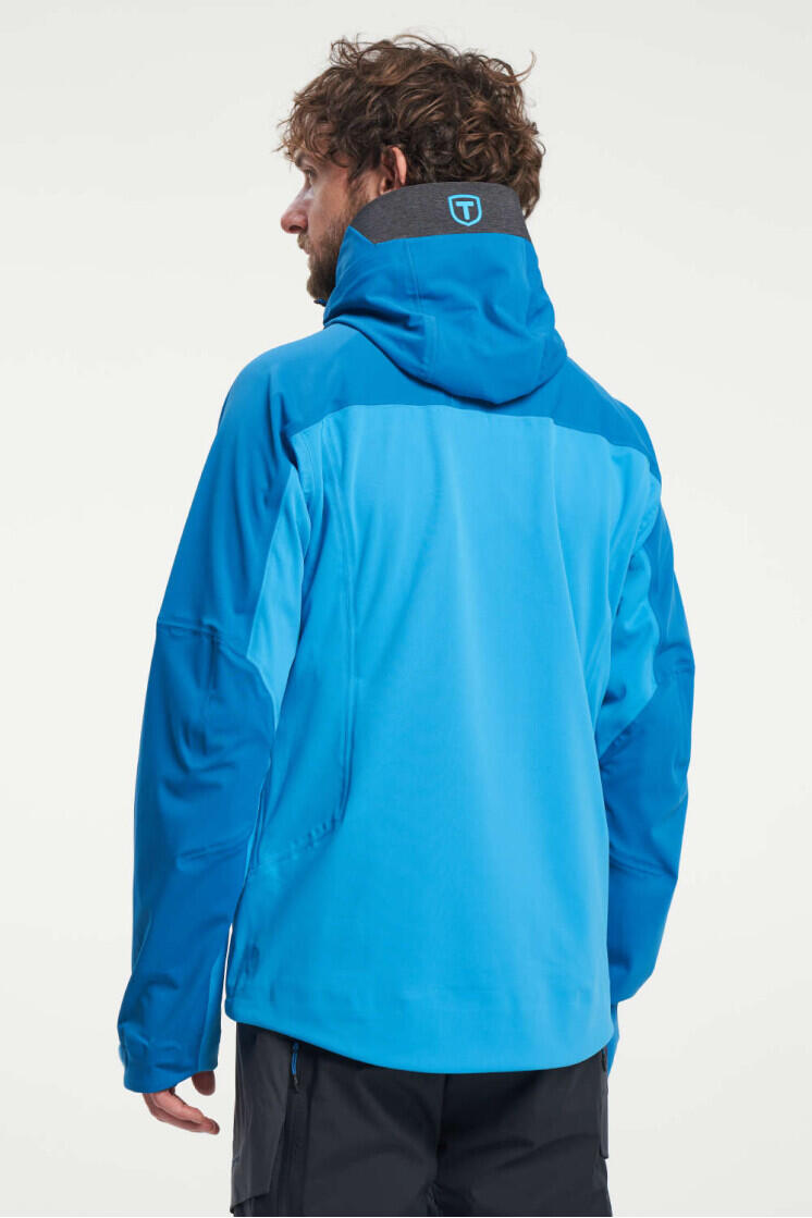 Pánská skialpová bunda TENSON Touring Softshell M tyrkysová 2/6