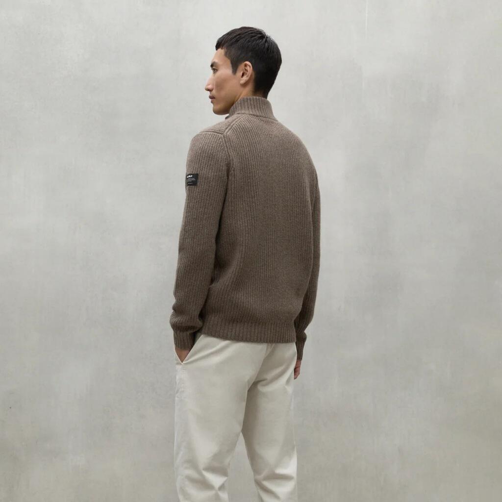 Jerséis Hombre Ecoalf Drago Marron 3/5