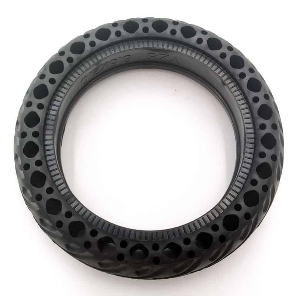 Rueda Maciza Perforada para Patinete Eléctrico Ewheel Negro 8,5X2" 4/5
