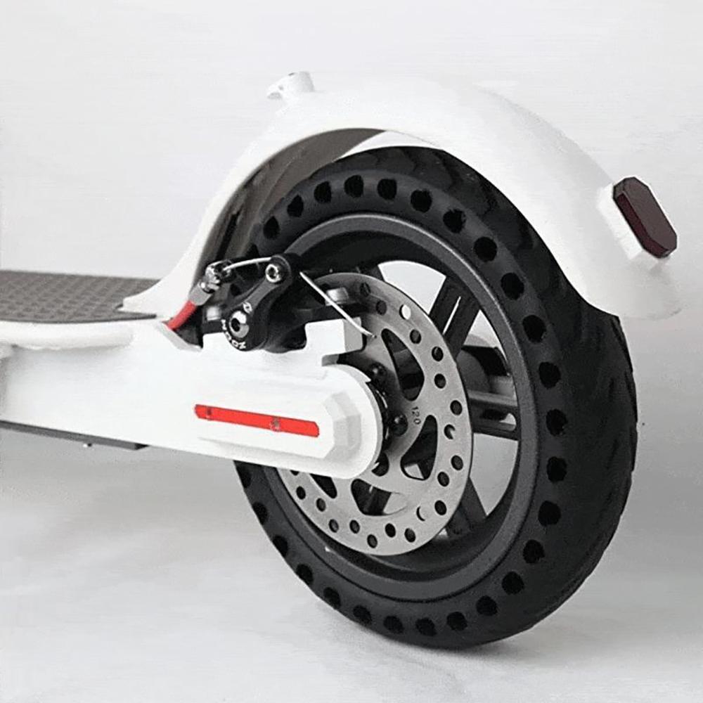 Rueda Maciza Perforada para Patinete Eléctrico Ewheel Negro 8,5X2" 4/7