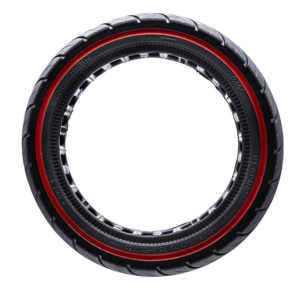 Rueda Maciza Ultraligera para Patinete Eléctrico Ewheel Rojo 8,5x2,5" Dualtron 2/6