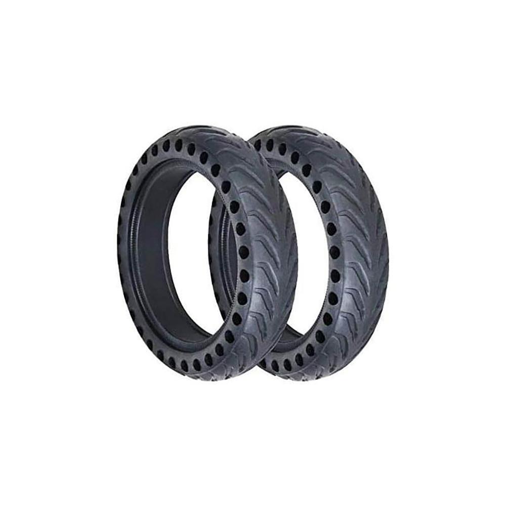 Rueda Maciza Perforada para Patinete Eléctrico Ewheel Negro 8,5X2" 7/7