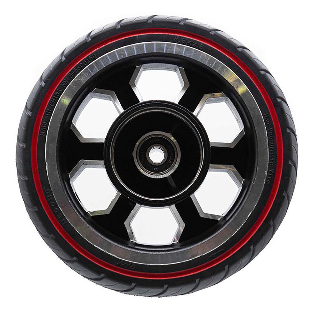 Rueda Maciza Ultraligera para Patinete Eléctrico Ewheel Rojo 8,5x2,5" Dualtron 5/6