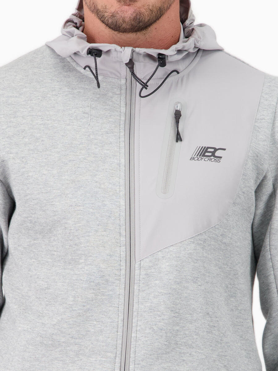 Waterdichte hardloopjas met capuchon voor heren NEOTECH JACKET 6/7