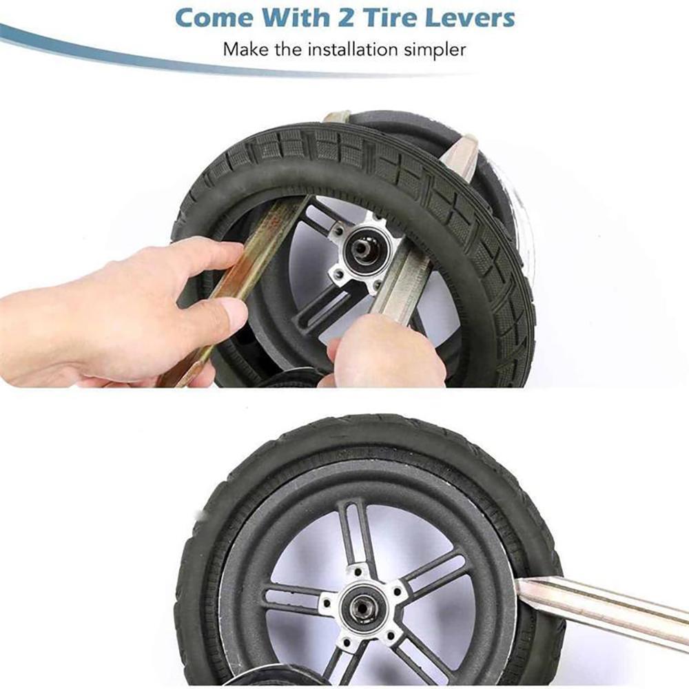 Rueda Maciza para Patinete Eléctrico Ewheel Negro 8,5X2" 2/5