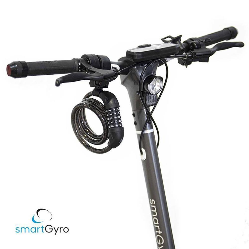 Candado de Cable Contraseña Ewheel Negro para Patinetes Eléctricos y Bicicletas 6/7