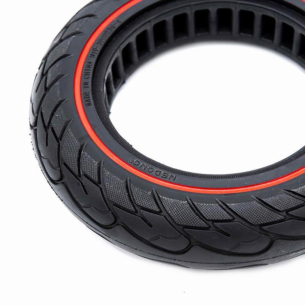 Rueda Maciza Ultraligera para Patinete Eléctrico Ewheel Rojo 10x2,125" 4/4
