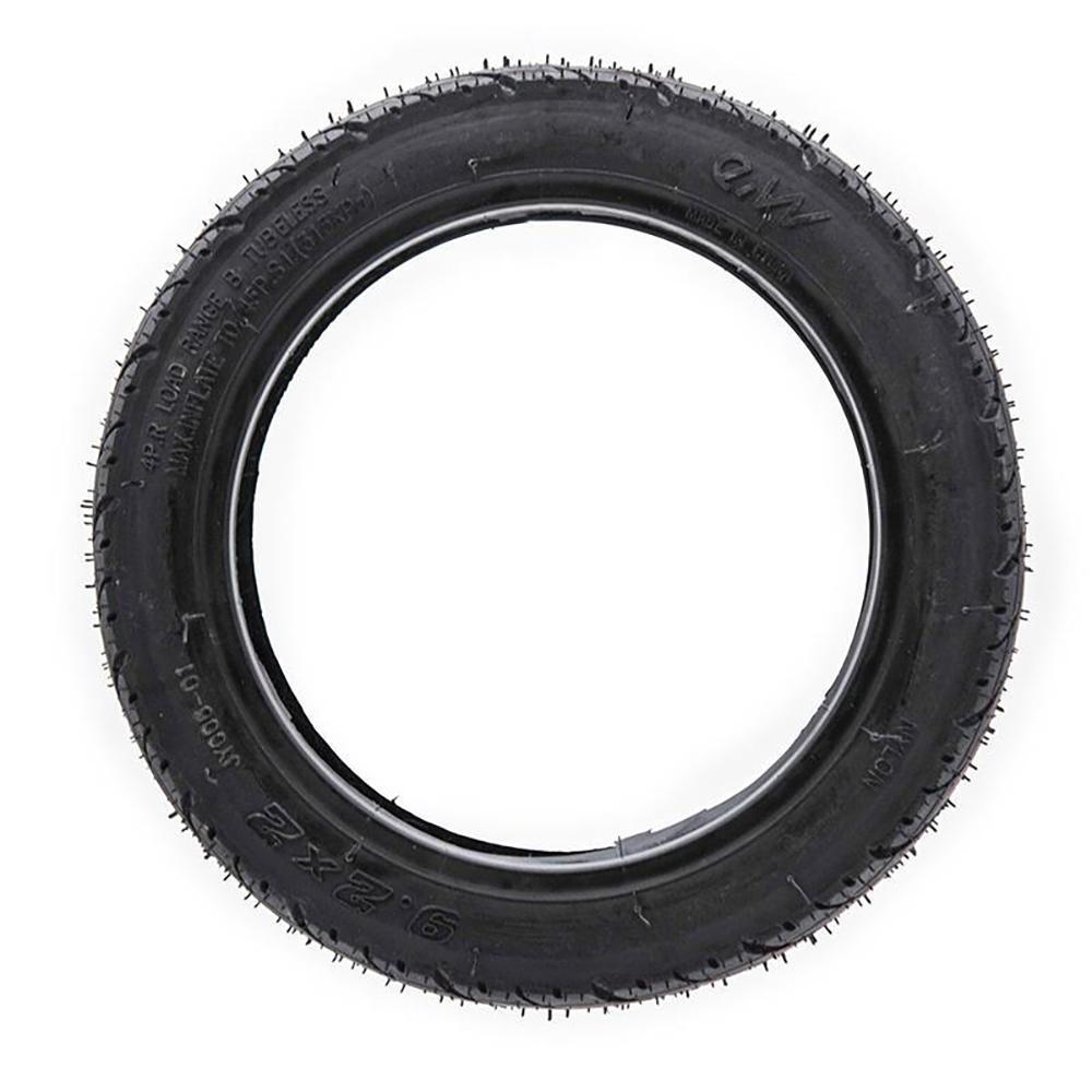 Neumático tubeless para patinete eléctrico Ewheel Negro 9x2-6'1" para Xiaomi 2/4