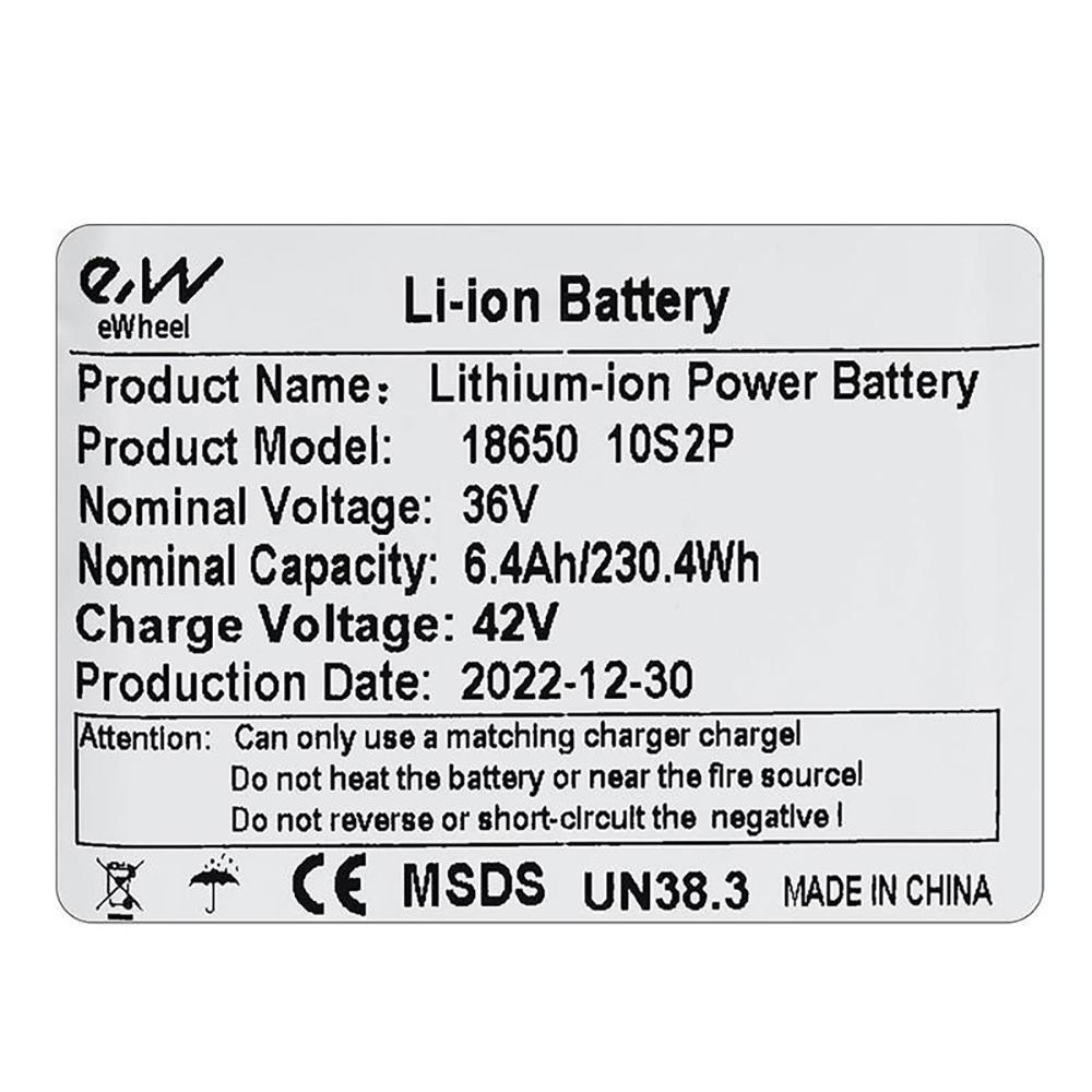 Batterie trottinetteerie esterne P2R Xiaomi 6,4Ah 3/4