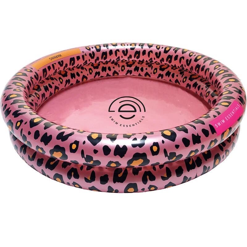 Schwimmen  Baby Pool 60cm  Rose Gold Leopard