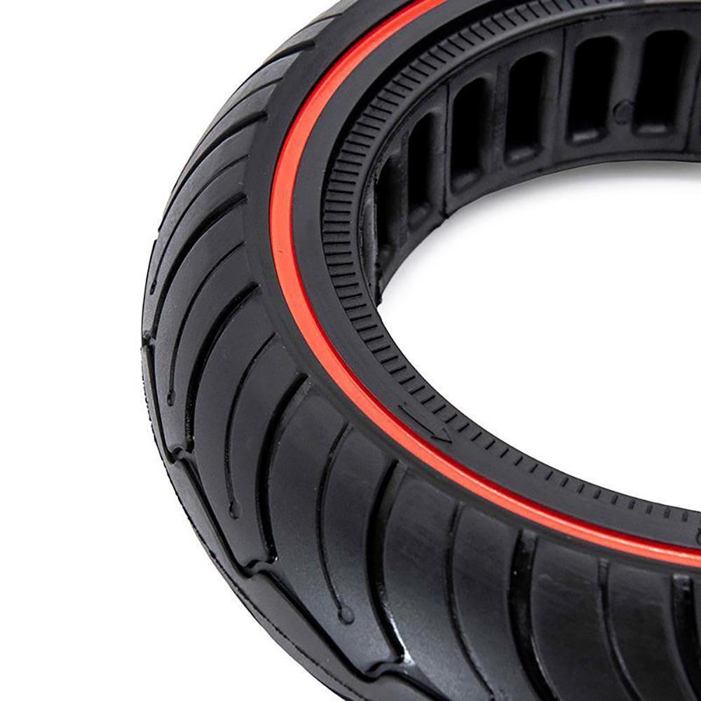 Rueda Maciza Ultraligera para Patinete Eléctrico Ewheel Línea Roja 9,5x2,5" 4/5