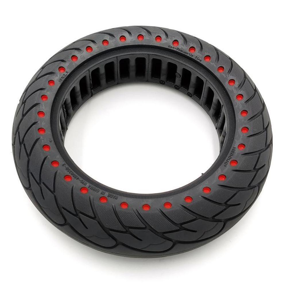 Rueda Maciza para Patinete Eléctrico Ewheel Punto Rojo 10x2,5" Llantas 44mm 2/4