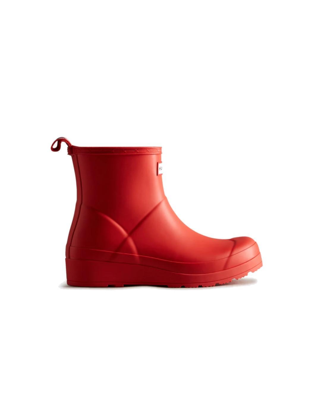 HUNTER Botas para Mulher Hunter Original play short boot Vermelho