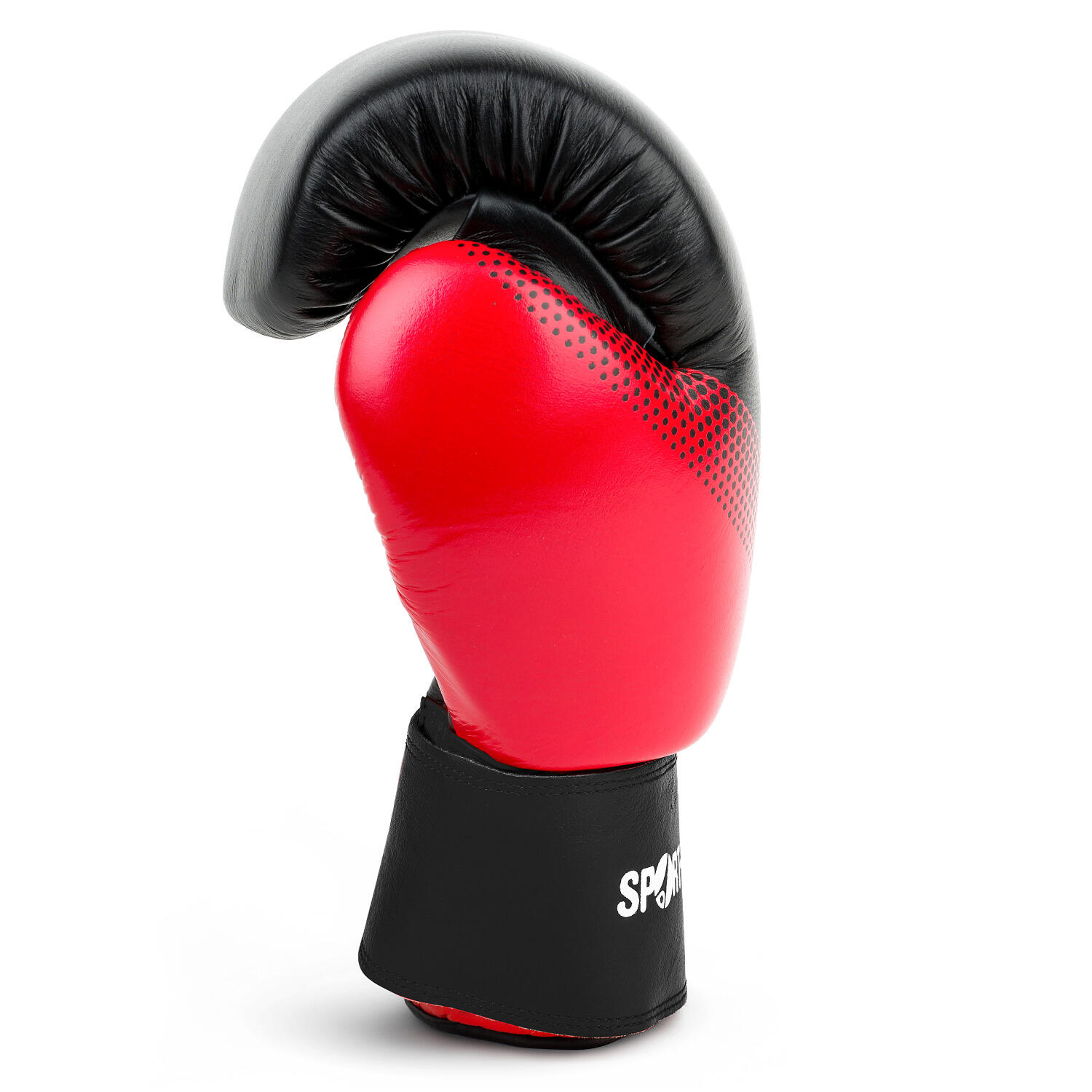 Boxhandschuhe Sparring 8 oz. Schwarz-Rot Boxen Unisex Schwarz-Rot 2/4