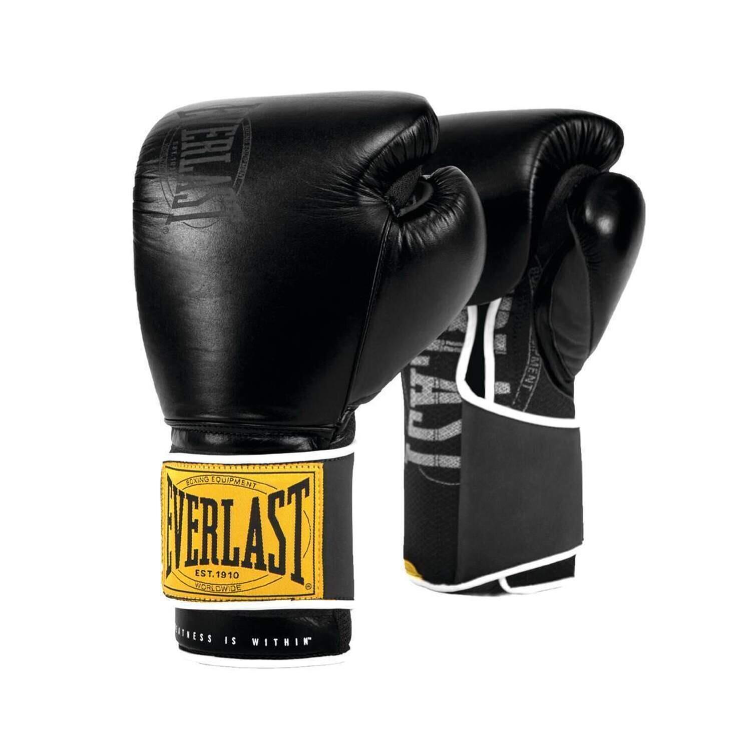 EVERLAST Boxhandschuhe 1910 Classic Schwarz 12 OZ
