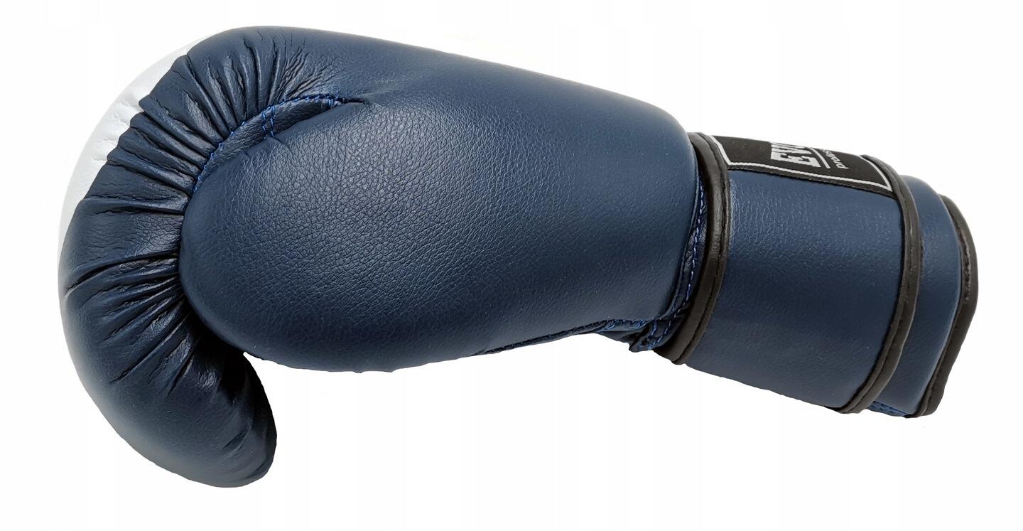 Gants de boxe EVOLUTION PRO RB-2110 synthétique bleu 2/4