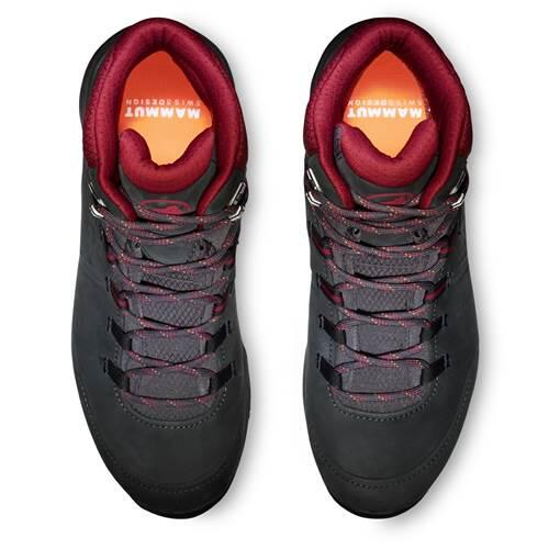 Calzado de senderismo para mujer Mammut Nova IV Mid GTX nubuck Gore‑Tex Vibram 3/6