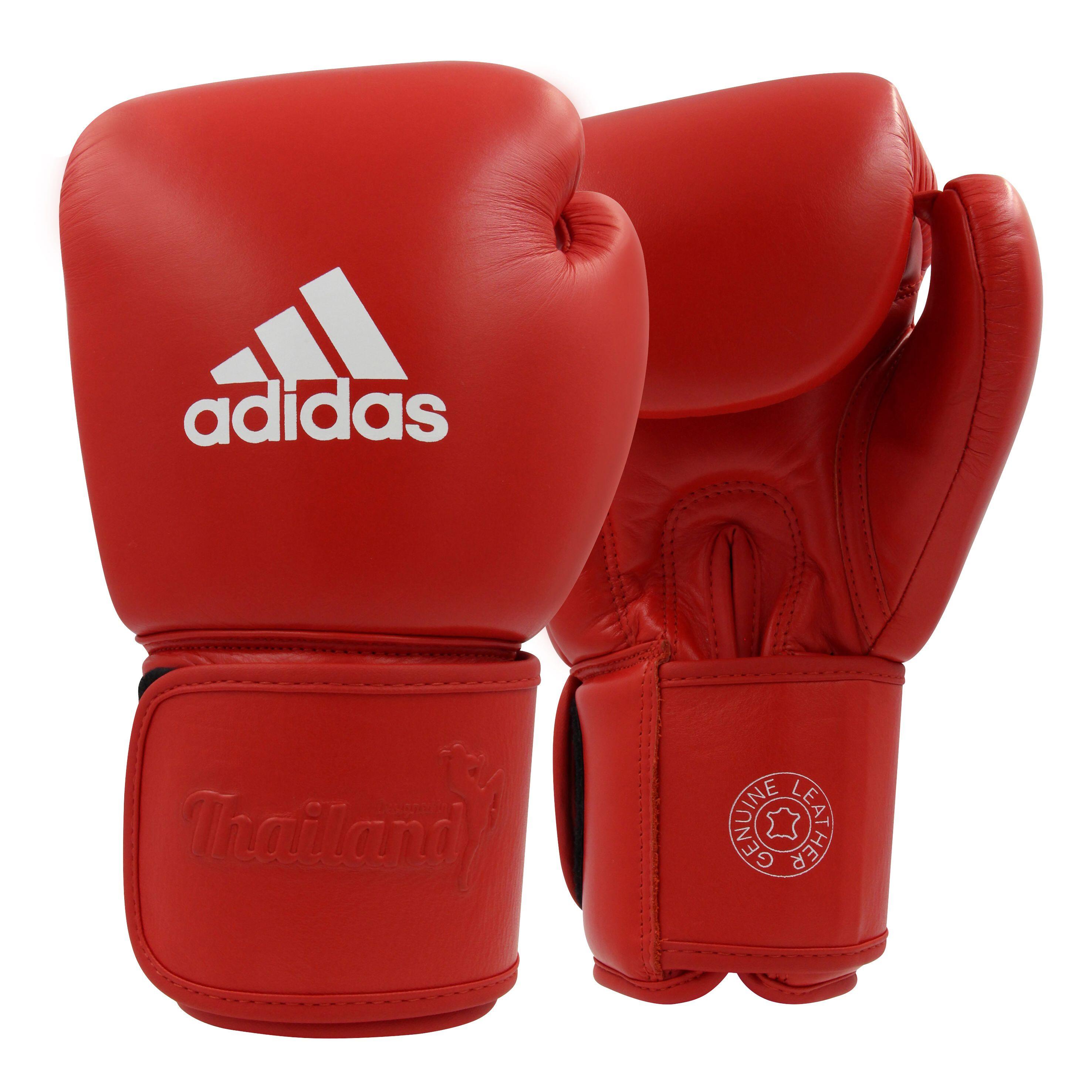 ADIDAS Boxhandschuhe Muay Thai rot