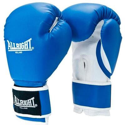 Rękawice bokserskie Allright Power Gel 10 OZ niebieskie