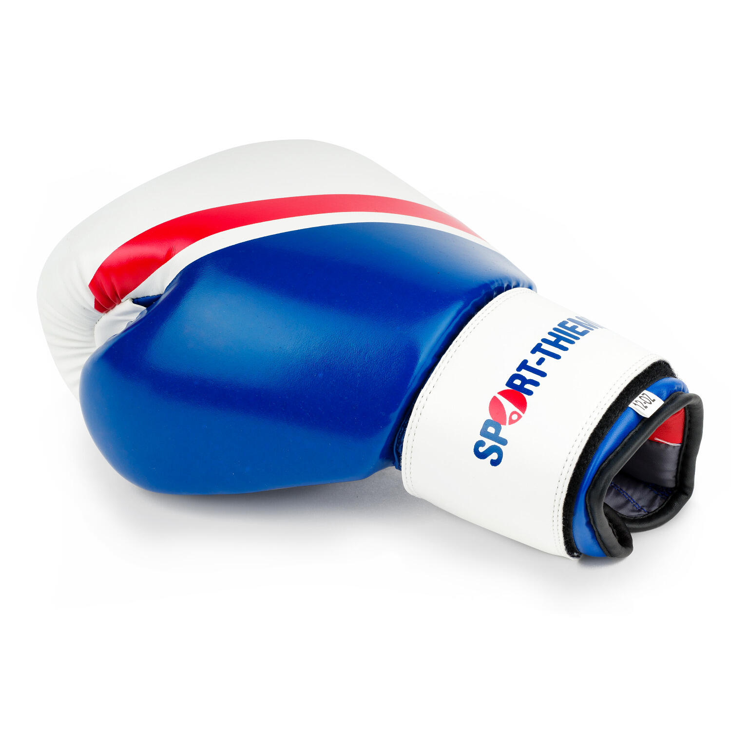 Guantoni da boxe Sparring 8 oz. Bianco-blu-rosso Boxen Unisex 3/3