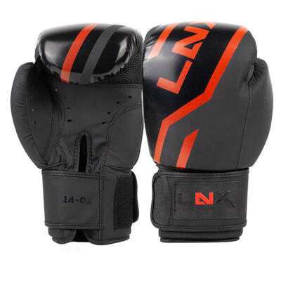 Boxhandschuhe "Level 5" black/red (001)
