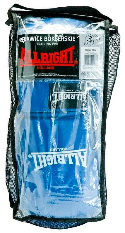 Rękawice bokserskie Training Pro 12 OZ niebieskie 3/3