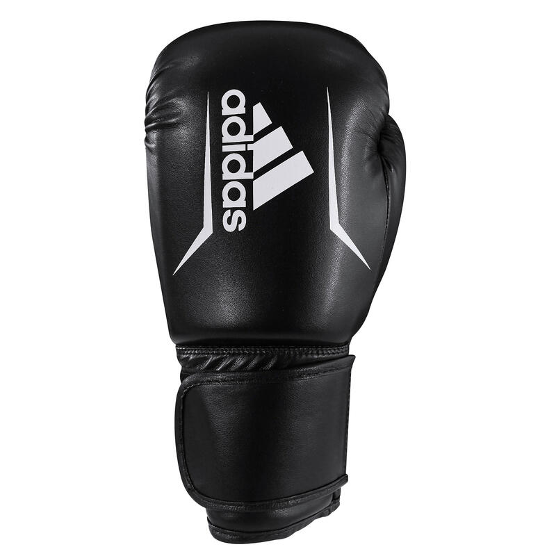 Adidas Boxhandschuhe Speed 50, 4 oz., Schwarz-Weiss