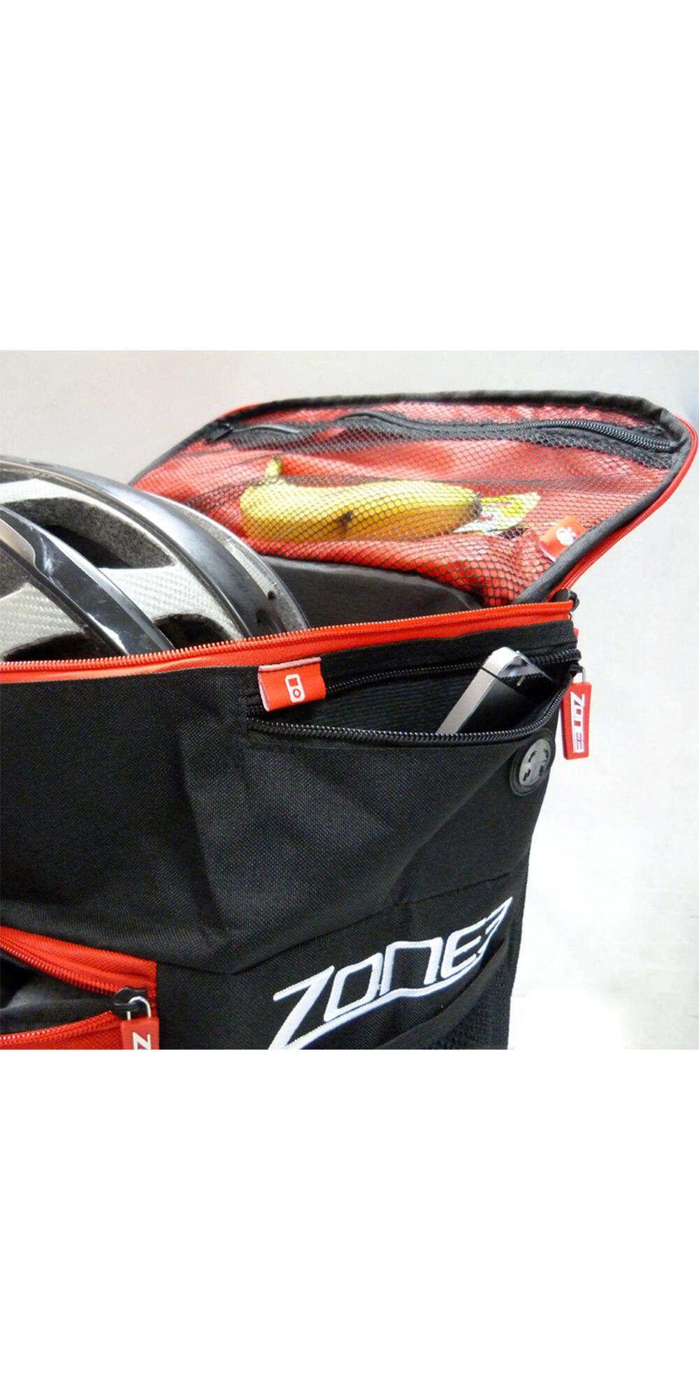 Mochila de Transición Negro/Rojo 40L ZONE 3 RA18TRANB108/OS 3/5