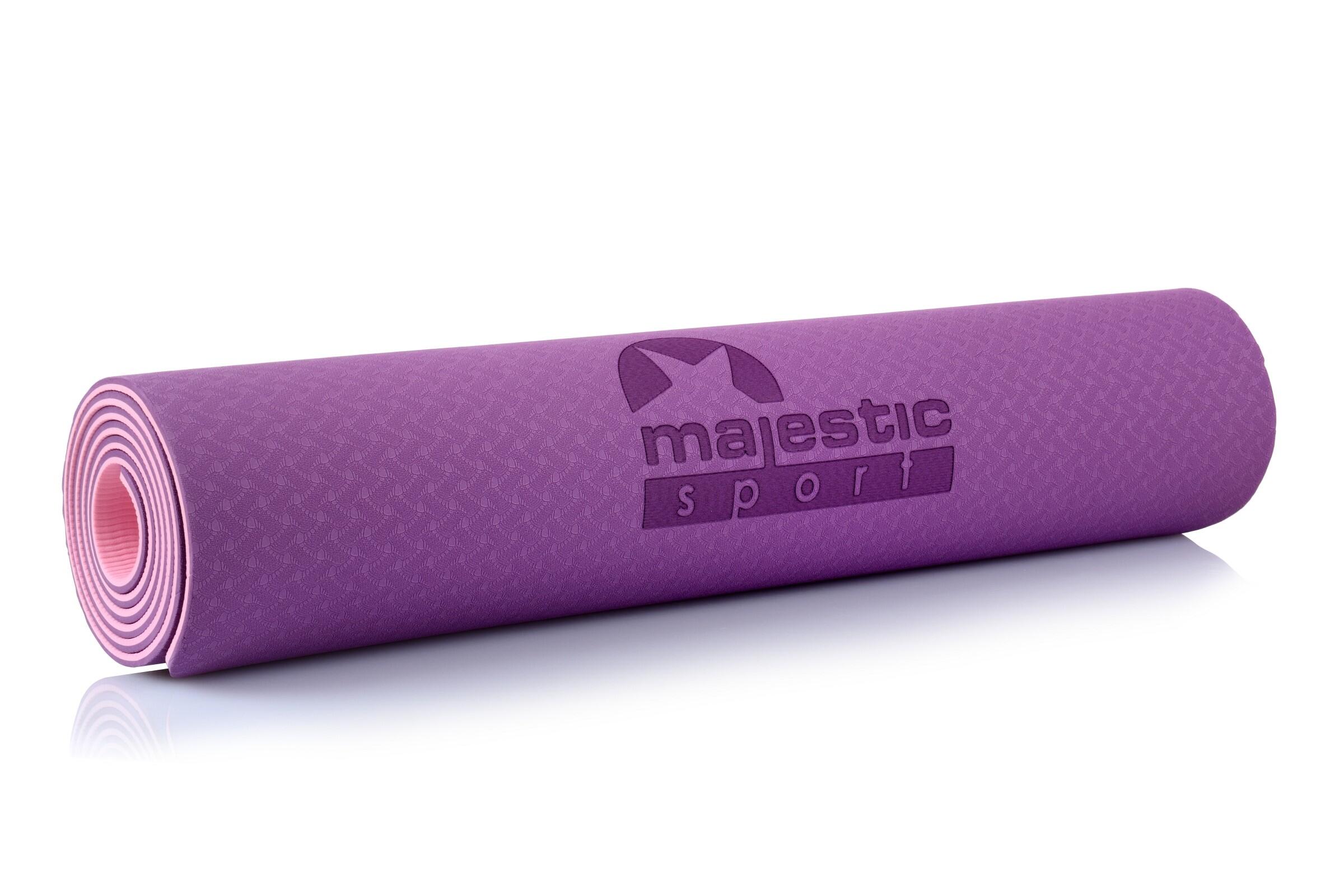 Mata do ćwiczeń Majestic Sport YOGA 183x61x0,6 cm 2/5
