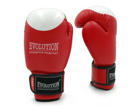 Rękawice bokserskie Evolution Professional Equipment Pro Black