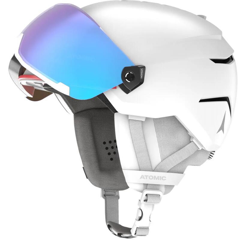 ATOMIC SAVOR VISOR STEREO WHITE HEATH CASQUE 2025 2/3