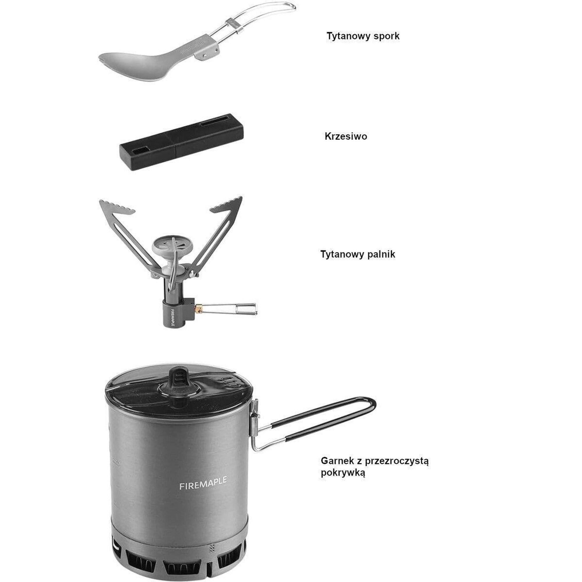 Set de gătit Petrel Ultralight Cooking System