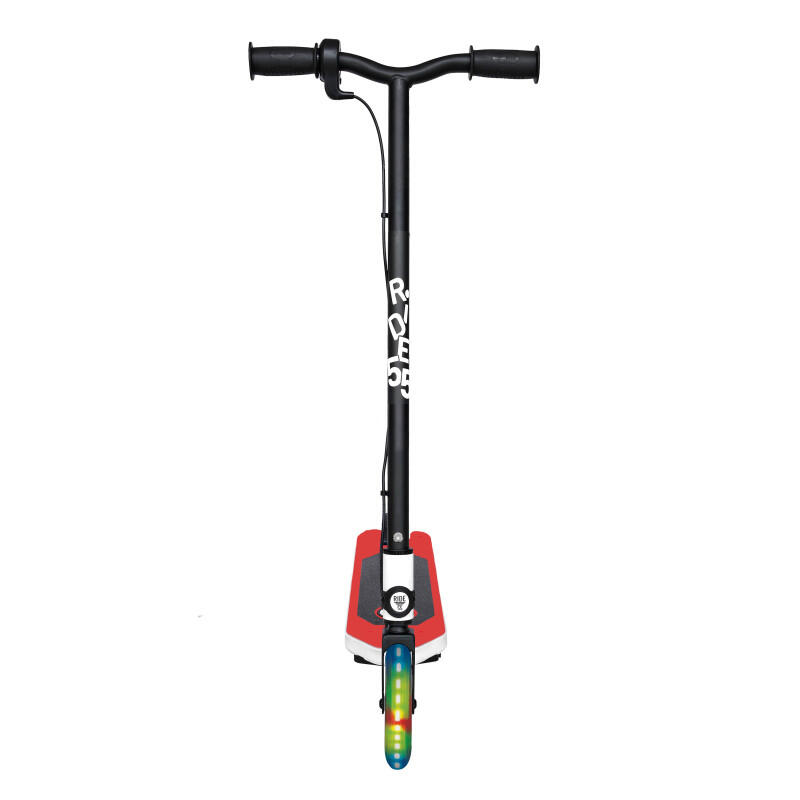 Kid-55 Flash vermelho  scooter elétrica LED para crianças, 10 km/h, leve 3/7