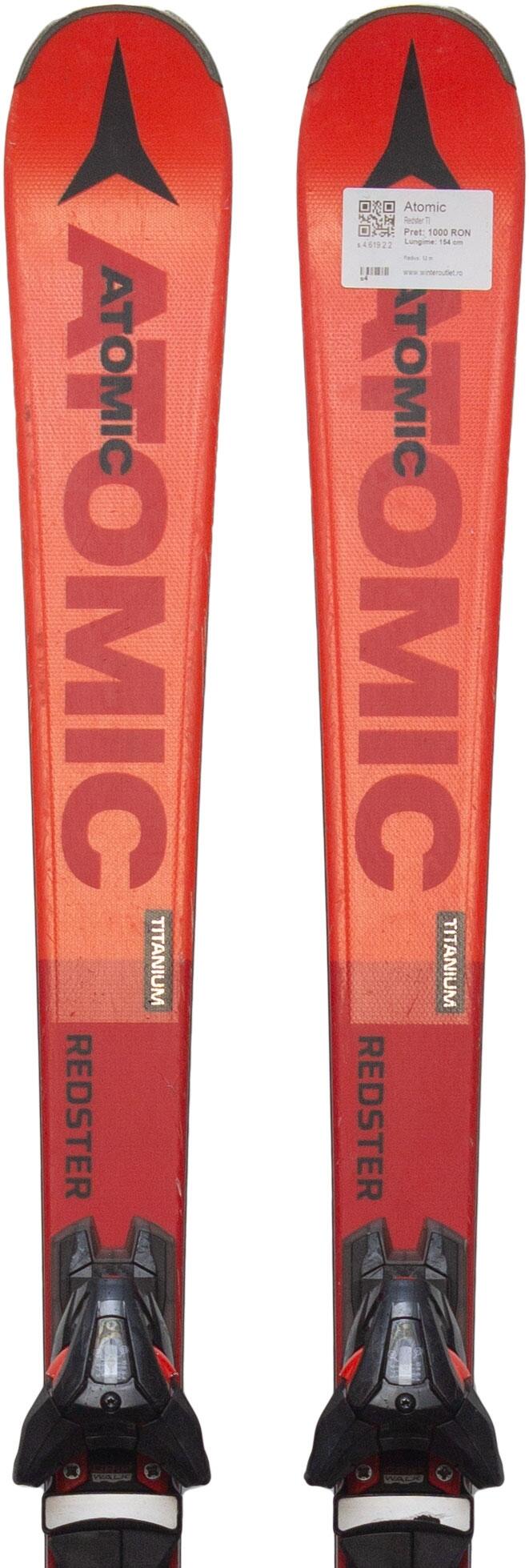 ATOMIC Skis d'occasion - ATOMIC Redster TI, 147 cm, Très bon état