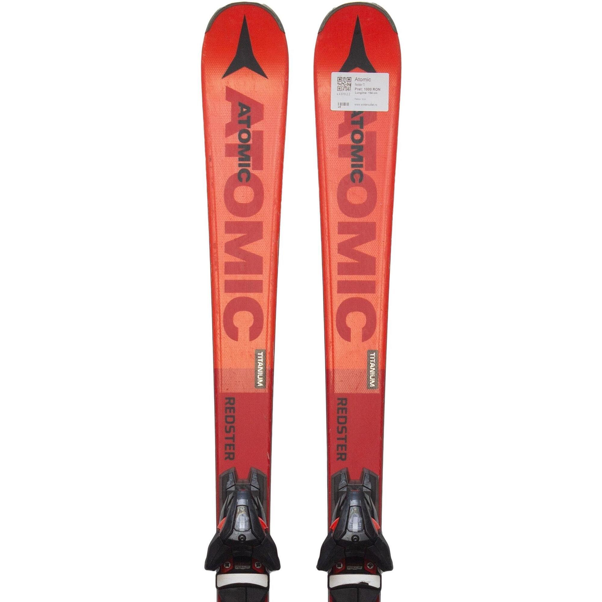 Używane narty - ATOMIC Redster TI, 147 cm, stan bardzo dobry