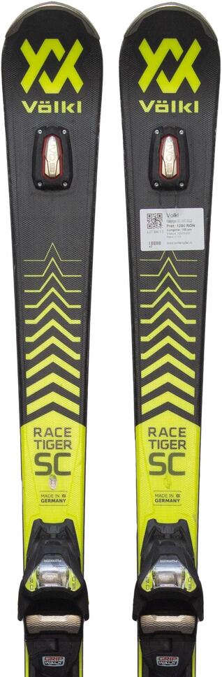 Używane narty - VOLKL Racetiger SC UVO 2022, 165 cm, stan dobry