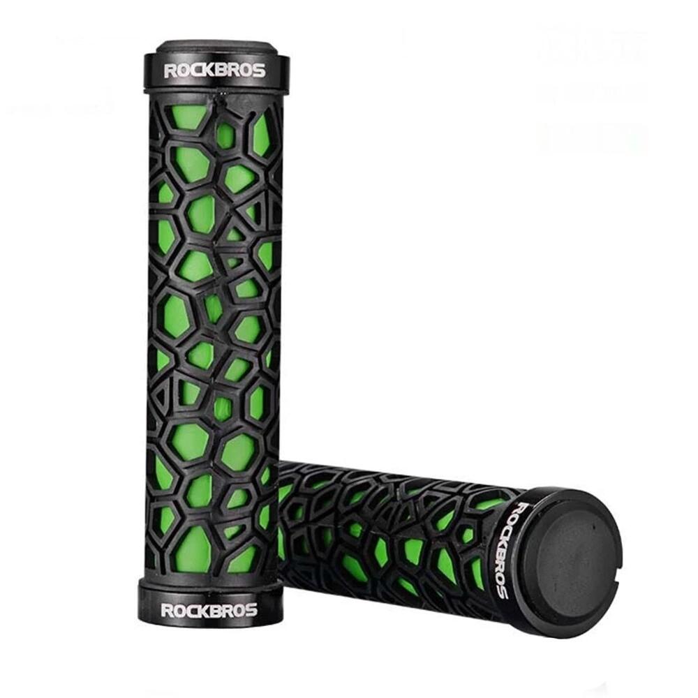 Rockbros Green and Black Bike Grips