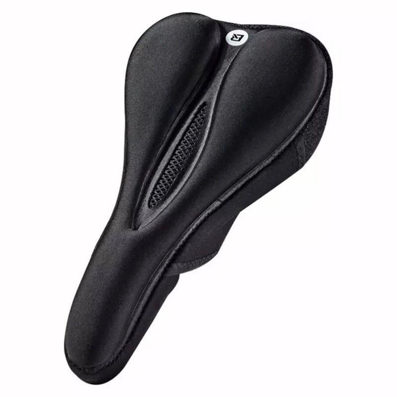 Rockbros - Selle De Vélo En Gel De Silicone Taille L - Noir - Selle De Vélo - Mt - Decathlon