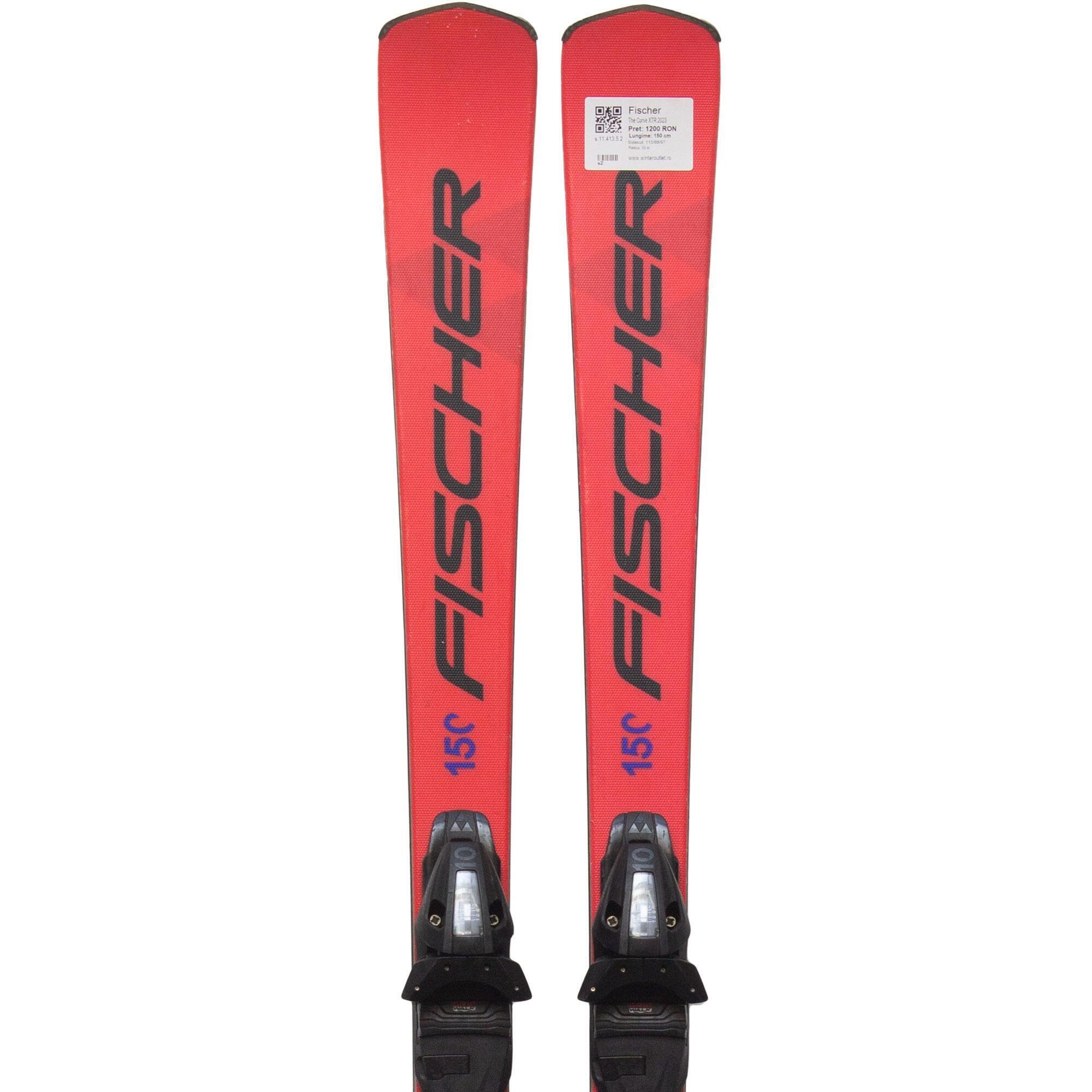 FISCHER 2ND LIFE - FISCHER The Curve XTR 2023, 155 cm, Velmi dobrý stav