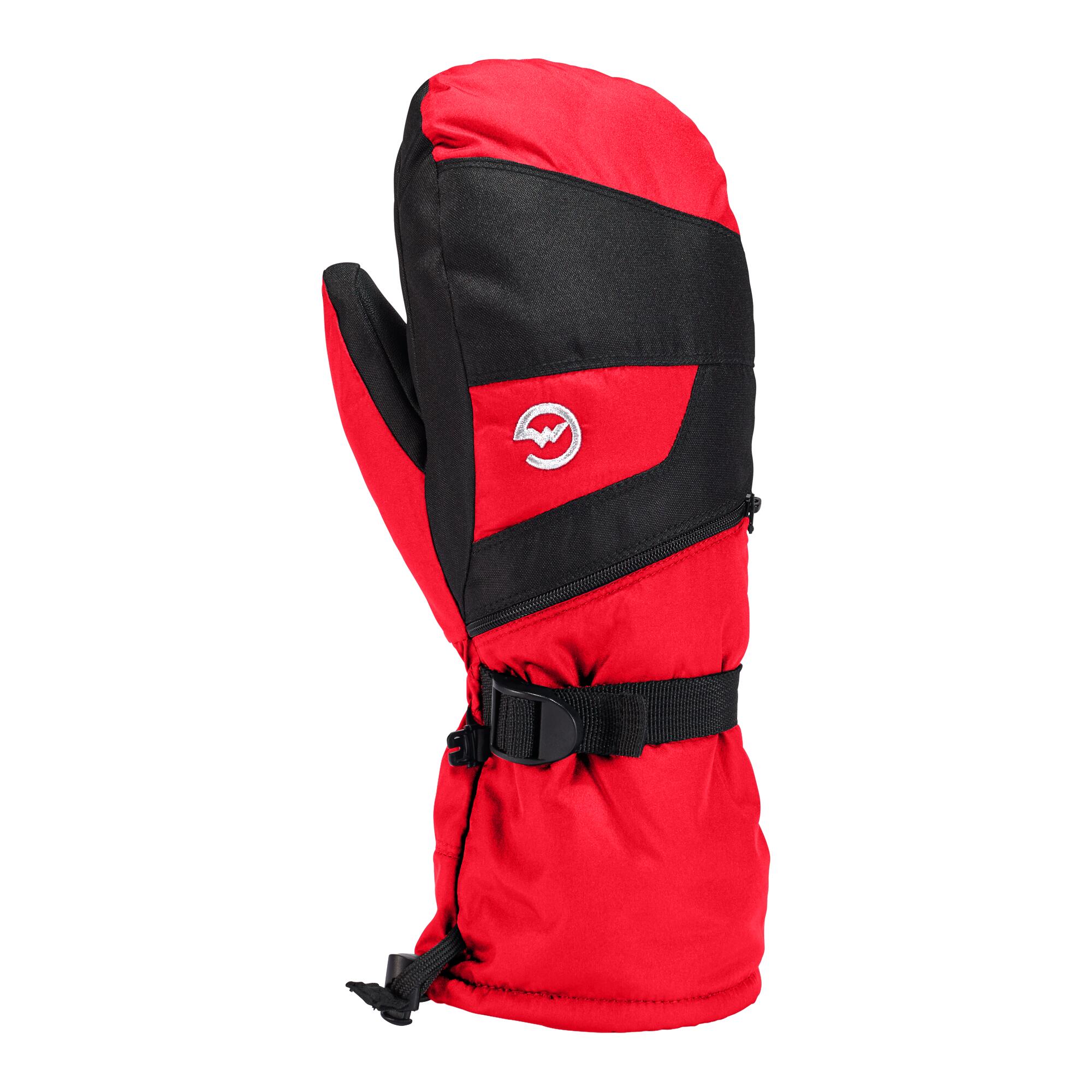 GORDINI ULTRA DRIMAX GAUNTLET Junior skiwanten RED/BLACK