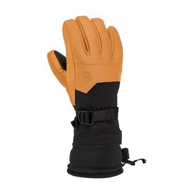 Polar heren skihandschoenen black buff