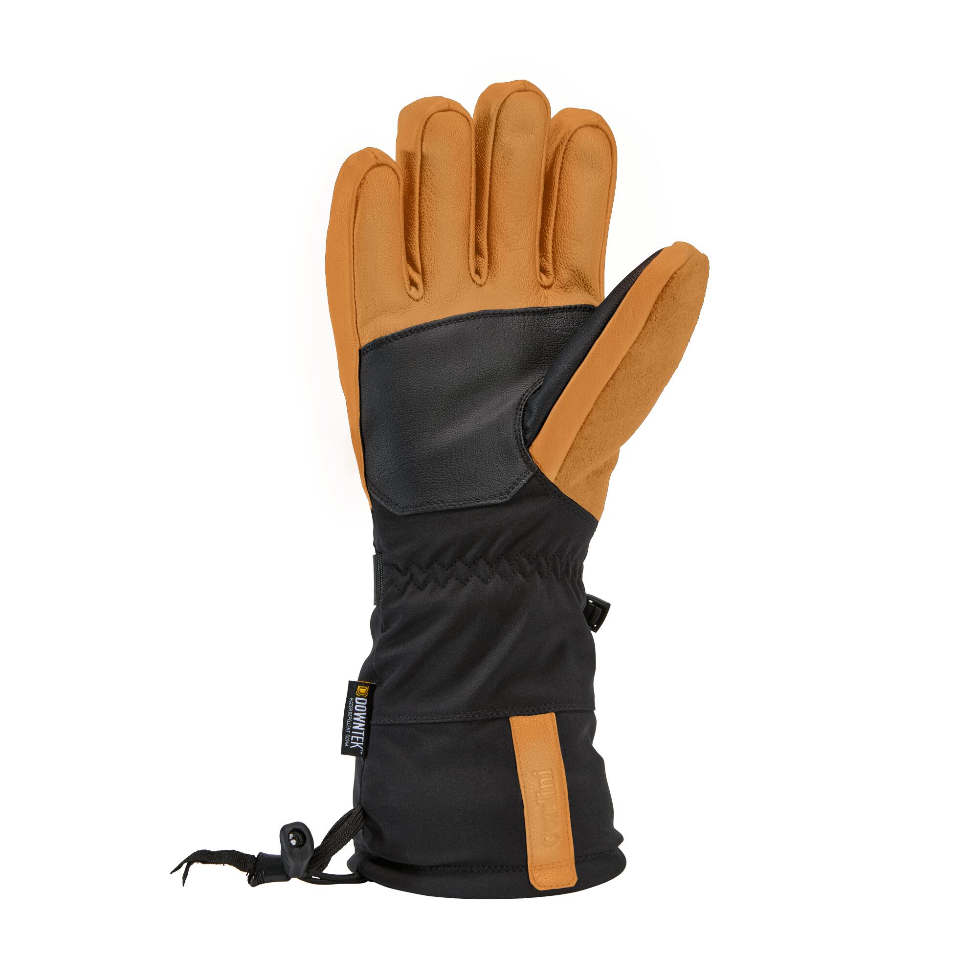 POLAR heren skihandschoenen Black Buff. 2/3