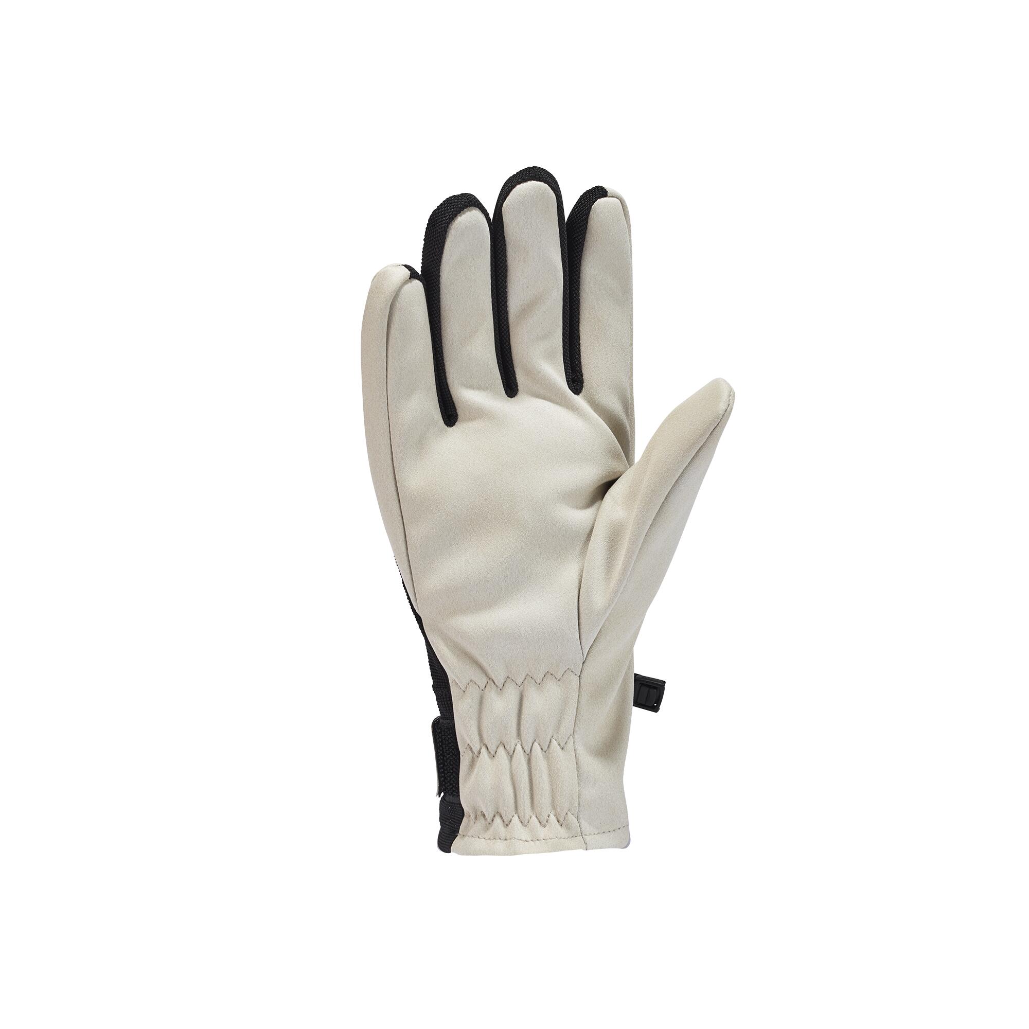 SPRING men's gloves BLACK/L.GREY 2/3