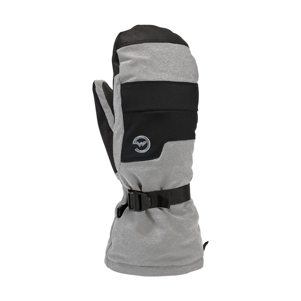 AQUABLOC DOWN GAUNTLET men's mittens C.GREY/BLACK