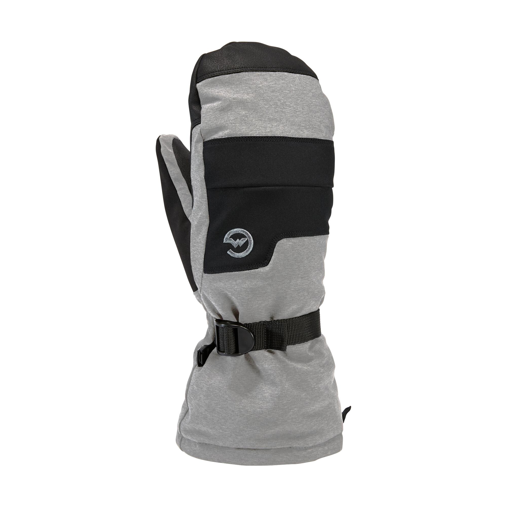 AQUABLOC DOWN skiwanten voor heren C.GREY/BLACK. 1/3