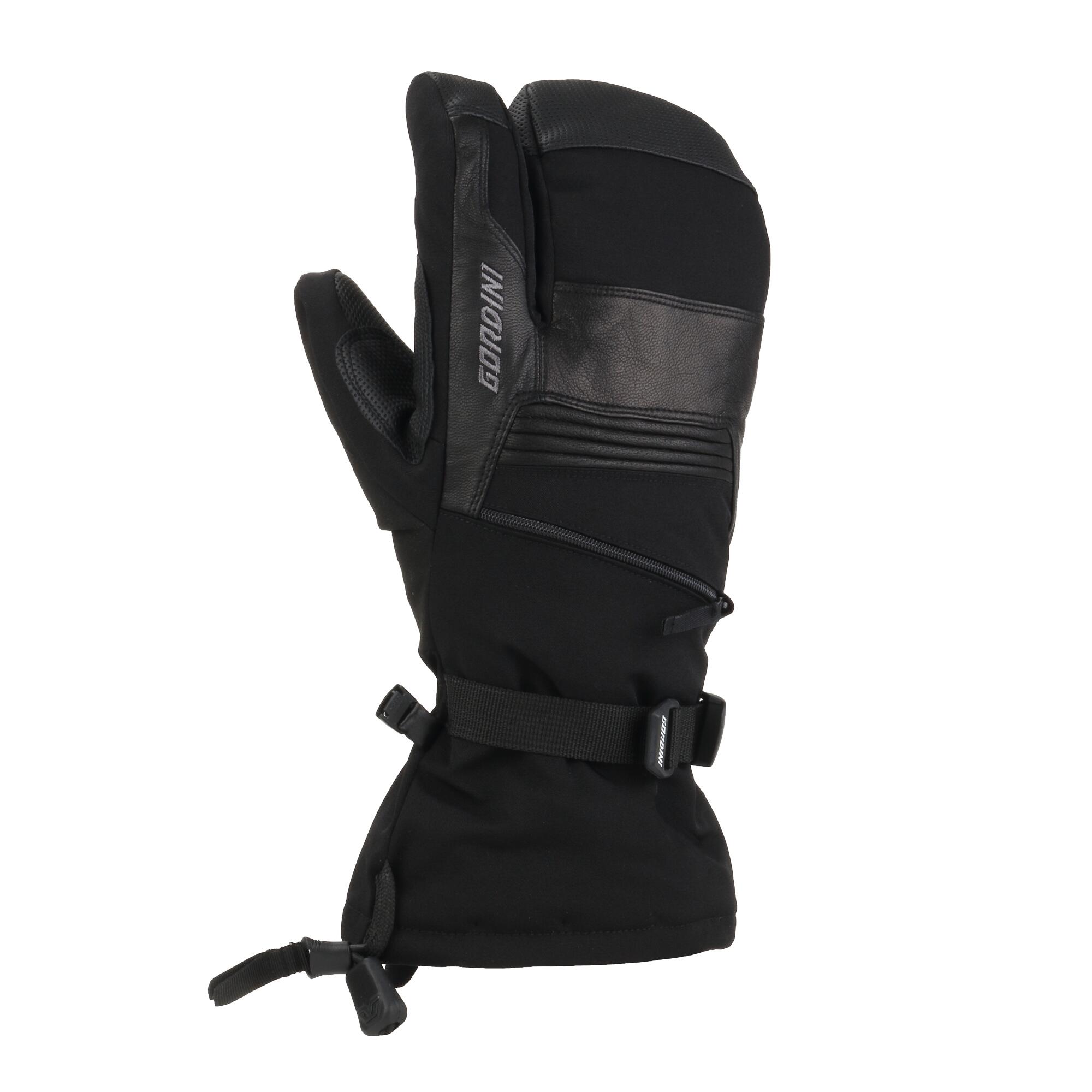 GORDINI GTX STORM 3FINGER heren skiwanten BLACK