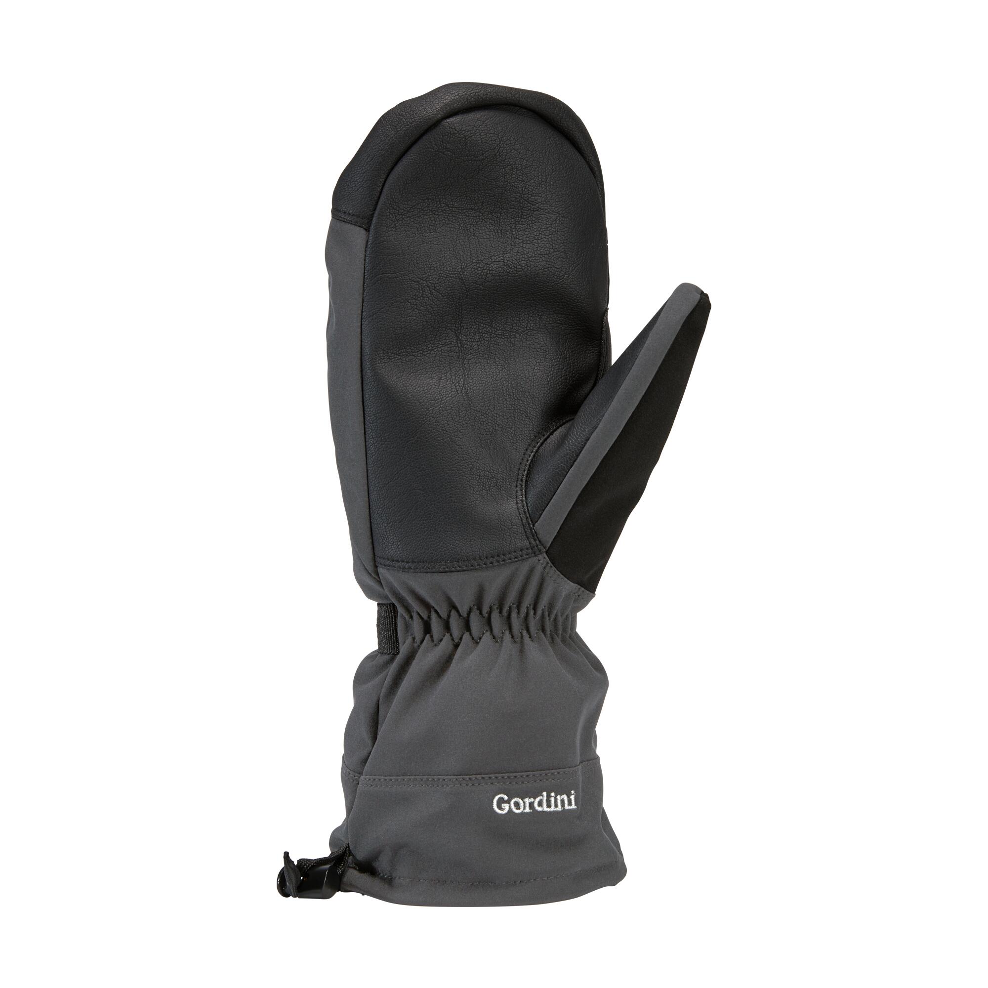 FALL LINE men's mittens GUN METAL 2/3
