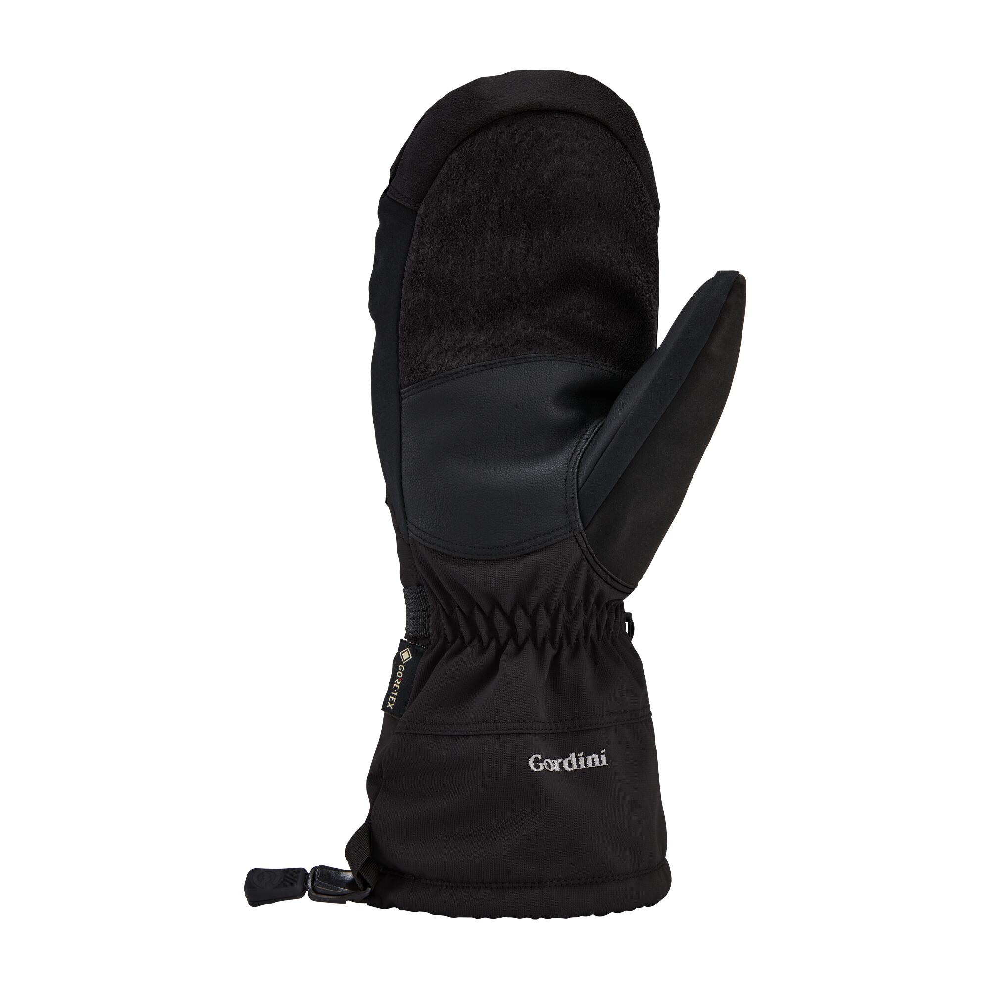 DA GOOSE GORETEX women's mittens BLACK 2/3